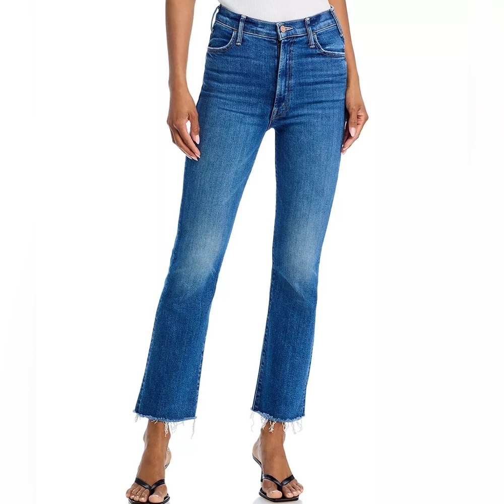 MOTHER The Hustler High Rise Flare Leg Ankle Jeans size 26